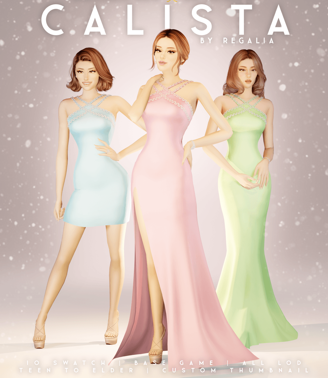 Скриншот мода Платье Calista Dress